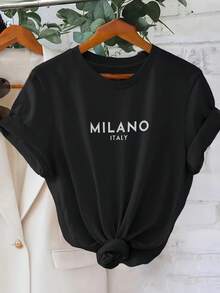Women T-Shirts - Black - View 1