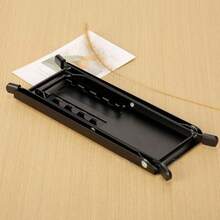 4-Level Folding Guitar Foot Pedal, Sturdy Metal Footrest, Non-Slip Footboard, No Need To Bend Or Stretch. Suitable For Instrument Performance, Guitar Playing, Home Placement - Black - View 7