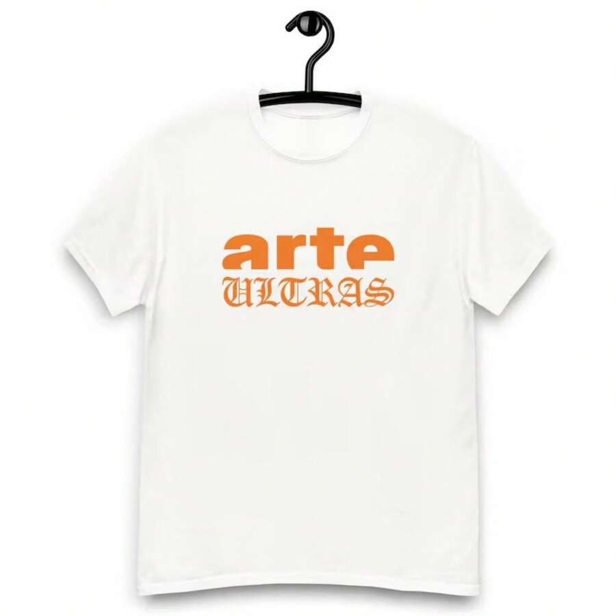 Camiseta impresa para hombres y mujeres - Blanco - Ver 1