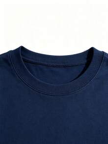 Playera Casual Mujer "Palito 'Ow'" - Azul Marino con Estampado Humorístico de Personaje - Azul Marino - Ver 5