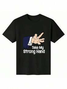 Hold My Hand Tight - Horror Movie - T-Shirt - 黑色 - 查看 1