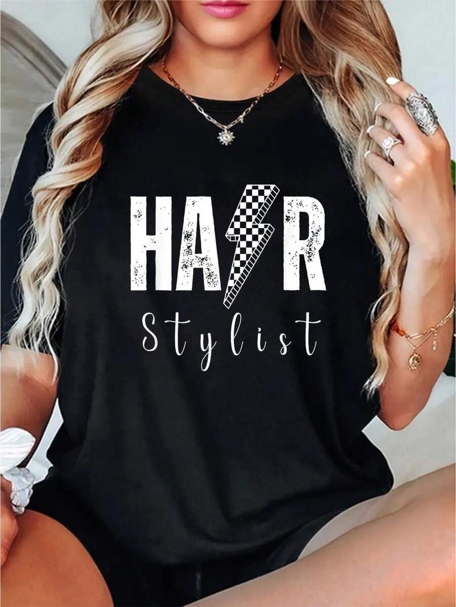 Women T-Shirts - Black - View 1