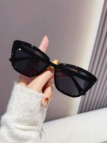 5pcs Women's Cat Eye  Glasses, Retro Tinted Lens  Protection Shades, Multicolor Pack For Daily & Vacation - Nhiều màu - Xem 4