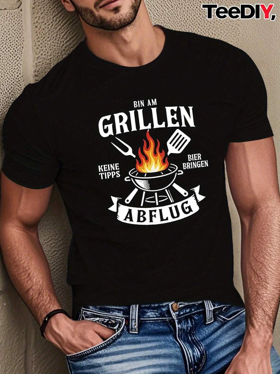 Men T-Shirts - Black - View 1
