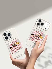 Official Licensed Paul Frank Liquid Phone Case, Full Body Shockproof Camera Protection, Cute Monkey, Rabbit, Giraffe Animal Pattern, Suitable For IPhone 13/14/15/16/17 Pro Max - Multicolor - View 7