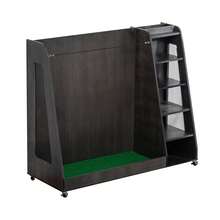 Gray Wooden Golf Bag Storage Rack - Grey - View 4