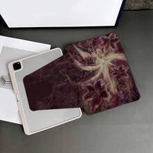 一款洋红色仙女花卉图案的360°旋转平板电脑保护套，带笔槽，兼容iPad 11（A16 2025），支持自动休眠/唤醒功能，也兼容小米5/5 Pro/6/6 Pro/7/7 Pro、华为MatePad和荣耀平板。 - 彩色 - 查看 5