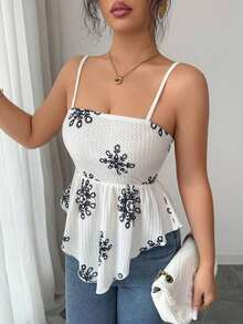 Elegante camiseta sin mangas de línea A con estampado de copos de nieve en color albaricoque, adecuada para uso diario, bodas, galas, viajes al trabajo, fiestas de graduación, vacaciones, citas, fiestas, Halloween, Navidad, Año Nuevo, Acción de Gracias, bodas - Albaricoque - Ver 4