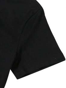 Women T-Shirts - Black - View 4