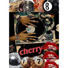 1pc Vintage Vinyl Record, Disco Ball Pattern, Diamond Painting Kit - DIY Full Drill Round, Animal Mosaic Craft, Suitable For Home And Office Decor, Perfect Gift For Holidays And New Year, Frame Not Included - View 1