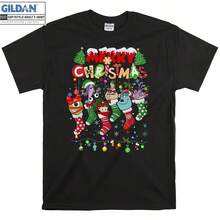 Santa Monsters Unrsity Cistmas Ck Mike T-S, & Adult Day Hoodies, Customizable Cistmas Pamas AC765 - 黑色 - 查看 1