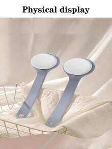 1pc Long Handle Body Lotion Applicator, Back Scrubber, Sponge Pad, Post-Bath Body Lotion Application Tool - Multicolor - View 8