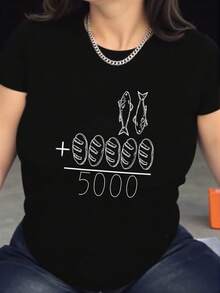 Women T-Shirts - Black - View 1