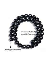 1 Dây hạt ngọc trai giả tự nhiên chất lượng cao 4/6/8/10mm, hạt tròn bóng loáng, thích hợp làm đồ trang sức DIY, vòng tay và dây chuyền. - Ngọc trai giả - Xem 25
