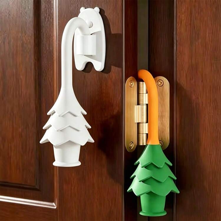 1 cái chặn ngón tay cửa phòng trẻ em, chặn cửa phòng ngủ, dụng cụ đóng cửa an toàn chống kẹp ngón tay. - Nhiều màu - Xem 3