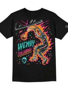 Camiseta de mujerCamiseta deportiva de manga corta para mujerWemby vintage Graphic Tee, wembanyama Shirt, San Antonio Alien Hoops-Shirt, SA playoffs tee,Unisex, estilo deportivo, imprescindible para los aficionados, camiseta del Mundial, camiseta divertida y graciosa, camiseta de merchandising de estrellas del deporte,blusas casuales para dama,playeras de mujer,camisas para hombre,playeras de hombreCómoda y ligera - Negro - Ver 8