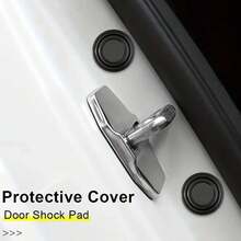 4pcs Car Door Shock Absorbing Pad, Luminous Car Door Buffers, Universal Car Anti-Scratch Anti-Collision Modification Parts - Car Shock Absorber - View 5
