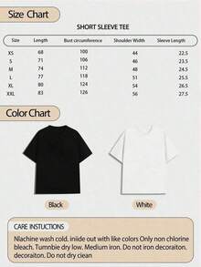 Y2K Urban Style T-Shirt With Religious Theme And The Slogan 'We Are Creations Of God' (220g Cotton T-Shirt) Printed T-Shirts, Unisex Cotton T-Shirts, Casual And Comfortable To Wear, Men's T-Shirt Ideal For Both Casual Outings And Relaxing At Home, Fun T-Shirts. - 黑色 - 查看 8