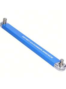 Offset Extension Wrench, Ratchet Wrench Extender, Standard Size Expandable And Economical With 3 Adapters For Car Repair And Home Renovations. - Màu xanh lam - Xem 3