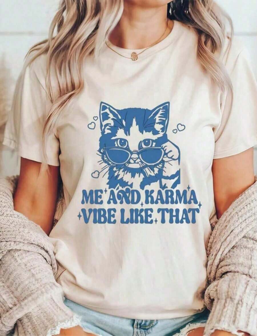 Mr Electric Blue T-Shirt, Moonbeam Ice Cream Sweatshirt, Ame_62_12460_143103_8a3d7c5f_2744100% Cotton - 白色 4 - 查看 1