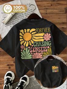 Women T-Shirts - Black - View 6
