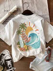 Women T-Shirts - White - View 2