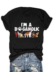 Women T-Shirts - Black - View 1