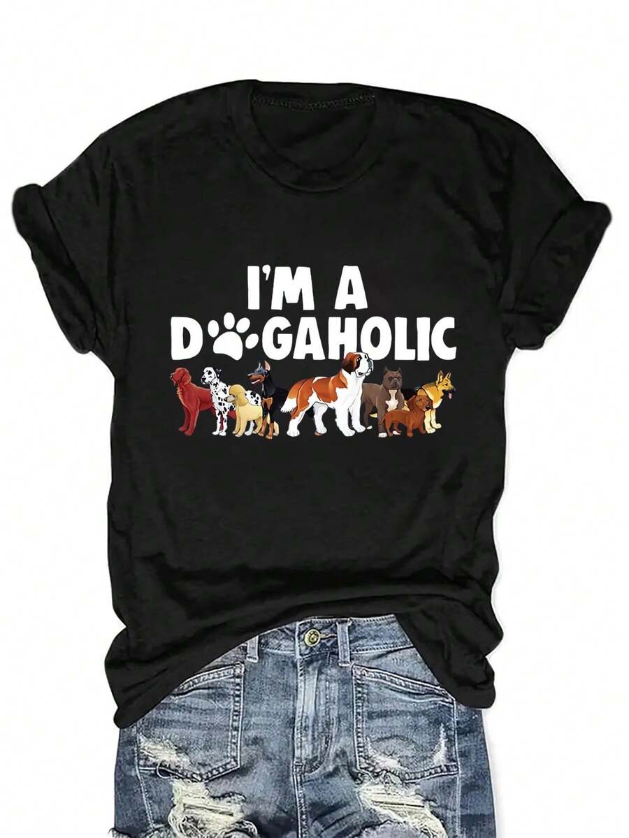 Women T-Shirts - Black - View 1