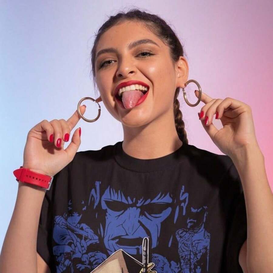 Camiseta de manga corta de algodón puro de 220 g para hombre y mujer, con estampado de Jubei Kibagami, Benisato y R. Es resistente a las arrugas y no se deforma fácilmente. Su estilo sencillo y versátil la hace ligera y transpirable, ideal para ir al trabajo, viajar, acampar, ir de compras y para el tiempo libre. - Negro - Ver 1