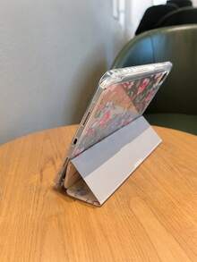 1个花卉蝴蝶结平板电脑保护套，全方位保护，带笔槽，兼容苹果第十/十一代、Air 4/5，自动休眠/唤醒，多角度支架，防震 - 彩色 - 查看 5