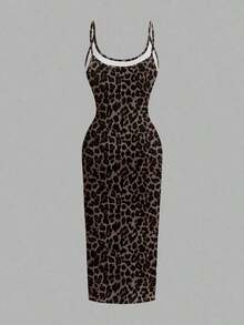 Vestido camisero de Body entero minimalista y casual con estampado de margaritas, adecuado para el verano - Multicolor 7 - Ver 2