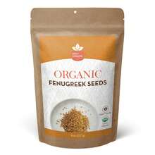 SPICY ORGANIC Fenugreek Seeds - USDA Certified Organic- Culinary Spice  Herbal Remedy -Enhance Flavors, Aid Digestion -Perfect For Hair And Cooking - 8 Oz. - SO-FNG-8OZ - View 1