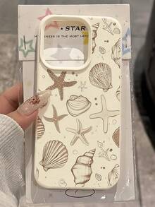 PU.Children's Elements.Shell.Stars.Suitable Color.Pink.White.Shock Resistant.Design.Fashion.1 Piece.Full Coverage.TPU.Compatible.Children's Series.161514131211.ProMax. - 多色 17 - 查看 11