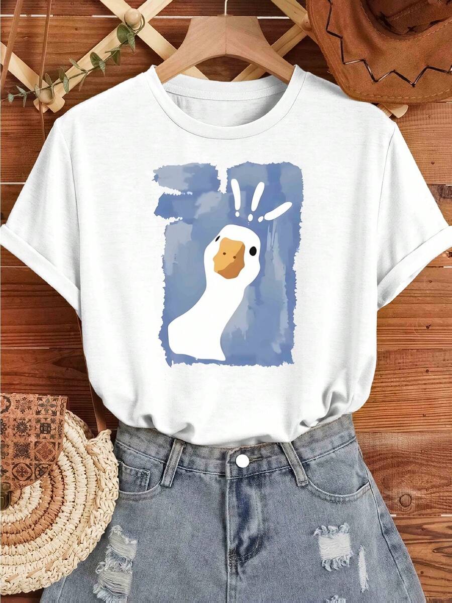 Women T-Shirts - White - View 1