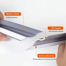 One Piece Of Window Sealing Strip, Acoustic Foam Wall Insulation Cotton Sealing Strip, Suitable For Sliding Doors And Windows, Windproof And Soundproof. - A - View 6