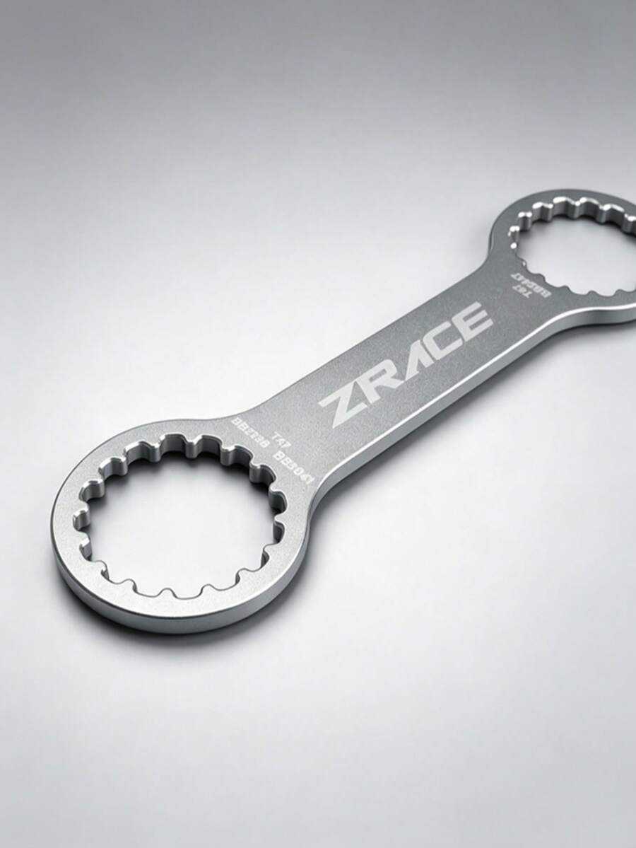ZRACE T47 自行车中轴套筒工具，CNC 加工铝合金 - 銀色 - 查看 1