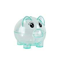 1 chiếc ống tiết kiệm hình hoạt hình trong suốt màu cam/hồng/xanh dương/xanh lá cây, hộp đựng tiền xu hoạt hình, hũ tiết kiệm sáng tạo, quà tặng mẫu giáo, quà sinh nhật/quà tựu trường cho trẻ em, hộp tiết kiệm tiền xu cho bé trai và bé gái, trang trí nhà cửa. - Heo đất tiết kiệm trong suốt - Xem 11