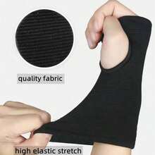 1 Pair Compression Wrist Wrap, Tendon Protection Bandage, Breathable Support Wrist Brace Suitable For Yoga, Basketball, Tennis And Other Sports, High Elastic Knitted Design - Multicolor - View 6