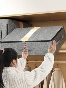 One Foldable Under-Bed Storage Bag, Large-Capacity Clothing Storage Bag - Multicolor - View 7