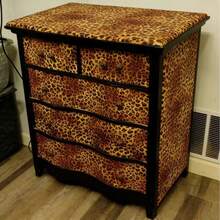 Fashion Leopard Print PVC Decorative Wallpaper, Waterproof Vinyl Self-Adhesive Wallpaper, DIY Self-Adhesive Wallpaper, Yellow Leopard Print Wall Covering, Removable And Reusable Large Roll, Suitable For Bedroom Decor - Animal - View 3