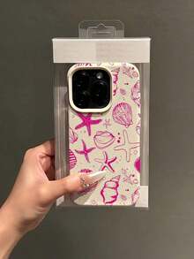 PU.Children's Elements.Shell.Stars.Suitable Color.Pink.White.Shock Resistant.Design.Fashion.1 Piece.Full Coverage.TPU.Compatible.Children's Series.161514131211.ProMax. - 多色 15 - 查看 7