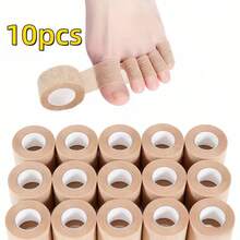 20 pièces de protecteurs d'orteils auto-adhésifs - Tissu élastique, prévient la friction entre les talons hauts et les chaussures, respirant et portable, convient pour l'extérieur, les sports, les voyages, le bureau et l'utilisation à la maison - A - Voir 14