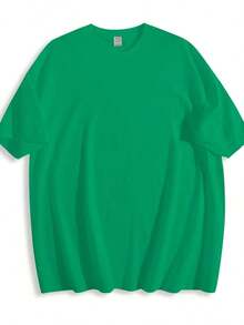 Women Love Printed Casual T-Shirts - Short Sleeves, Crew Neck, Perfect For Spring/Summer - Lightweight, Breathable, And A Stylish Wardrobe Essential. Women's Short-Sleeve Printed Crew Neck T-Shirt - Ideal For Everyday Casual Wear, Sports, And Fitness, Suitable For All Seasons (Including Valentine's Day), And Perfect For Summer. - 綠色 - 查看 3