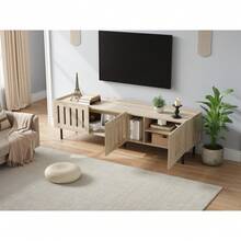 Television Stands & Entertainment Centers - Natural - View 6