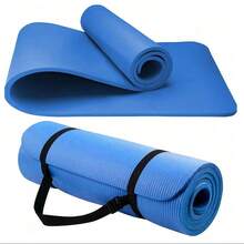 1pc NBR Multicolor Yoga Mat, 0.8cm/0.3in Thick, Soft Yoga Mat With Good Rebound, Comfortable And Soft, Suitable For Sports, Fitness, Gymnastics, Exercise, Pilates, Etc., Also Suitable For Gym, Home Workout, Etc. Gift Idea, Such As Mother's Day Gift, Birthday Gift, Christmas Gift, Etc. Suitable For Gymnastics, Sports, Pilates, Home Workout, Etc. Also Available In Sports Socks, Fitness Socks, Yoga Socks, Pilates Socks. - Multicolor - View 6