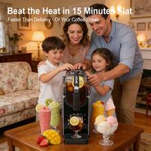 SPZTJK SPZK Professional Slushie Maker, 2L No-Ice Slush Machine With Smart Digital Display, 8 Drink Modes, Self-Cleaning Function, Electric Frozen Drink Machine For Margaritas, Milkshakes, Iced Coffee, Summer Kitchen Essentials - 美規A型插(110-127V) - 查看 2