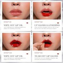 Peel-Off Lip Gloss - Long-Lasting Moisturizing Liquid Lipstick, Waterproof, Non-Stick, Glossy Finish, Suitable For All Skin Types - Multicolor - View 7