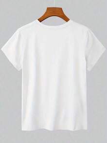 Women T-Shirts - White; - View 3