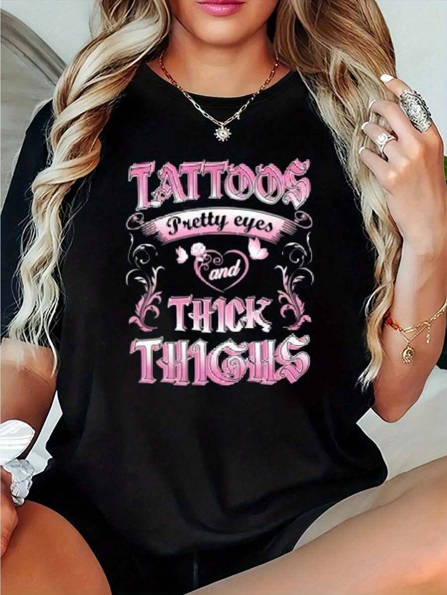 Women T-Shirts - Black - View 1