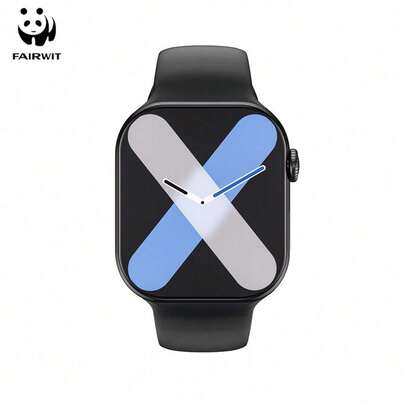 Microwear WATCH 11X Smart Watch, 2.08" HD Display, Bluetooth Calling, Message Preview, NFC Access, Sports Modes, Sleep & Health Monitoring, Customizable Dial, Weather Forecast, 3ATM Waterproof For Swimming, Unisex AI Smart Watch